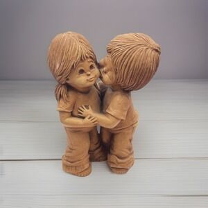 Fannykins "First Kiss" Boy & Girl 8.5" FigurineBy Bill Mack 1981 Kitschyv88